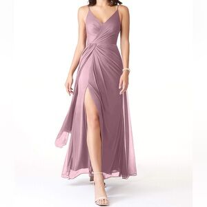 Azazie Evelin dress in Dusty Rose Size A2